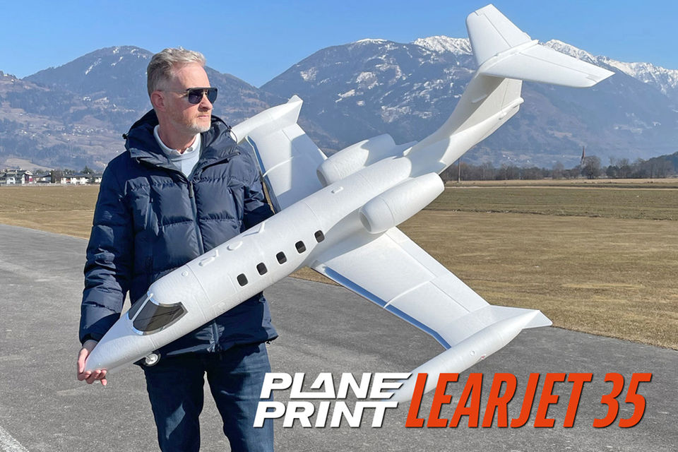 Planeprint Learjet 35