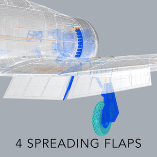 Planeprint Sea Fury features