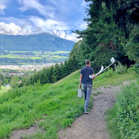 René Marschall and his Rise by Planeprint, a 3d printed rc glider