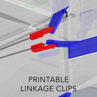 3d printed features of the Planeprint Fearless