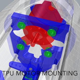 3d printed features of the Planeprint Fearless