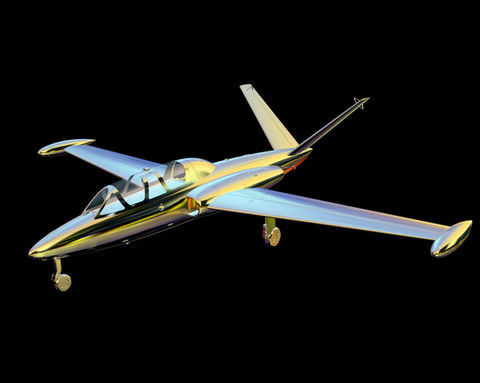 Rendering of the Planeprint Fouga Magister