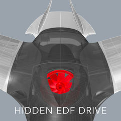Hidden EDF drive of the Planeprint Seagull