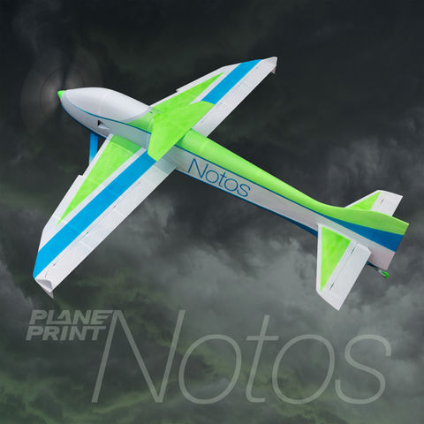 3d printed RC plane NOTOS