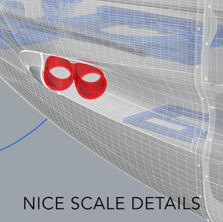 The innovative features of the Wanna Play ready for 3d printing.