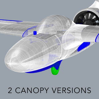 Features Jetwing by Planeprint fully 3d printed jet