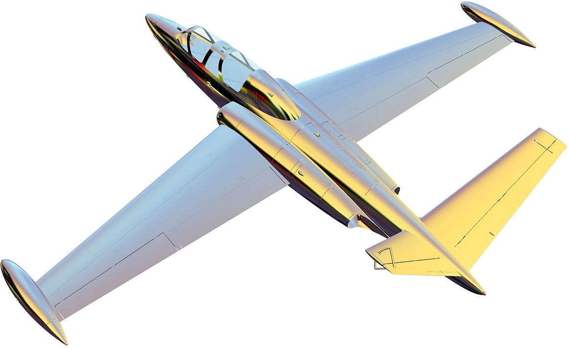 The Planeprint Fouga Magister rendering