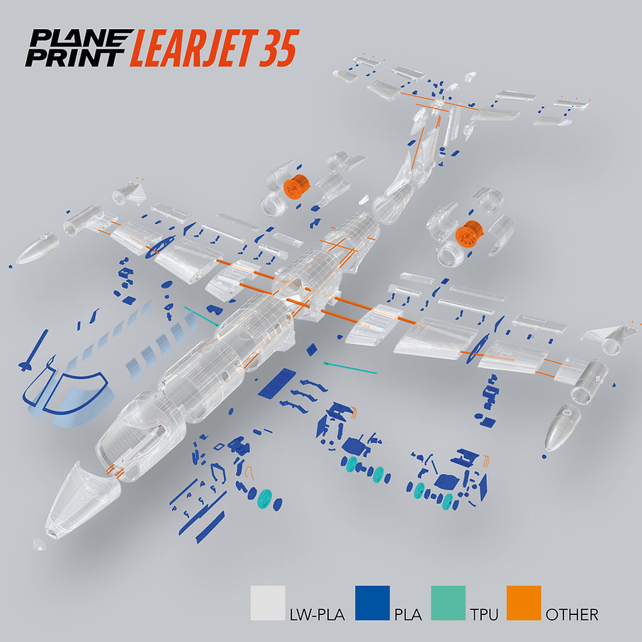 learjet 35 explo