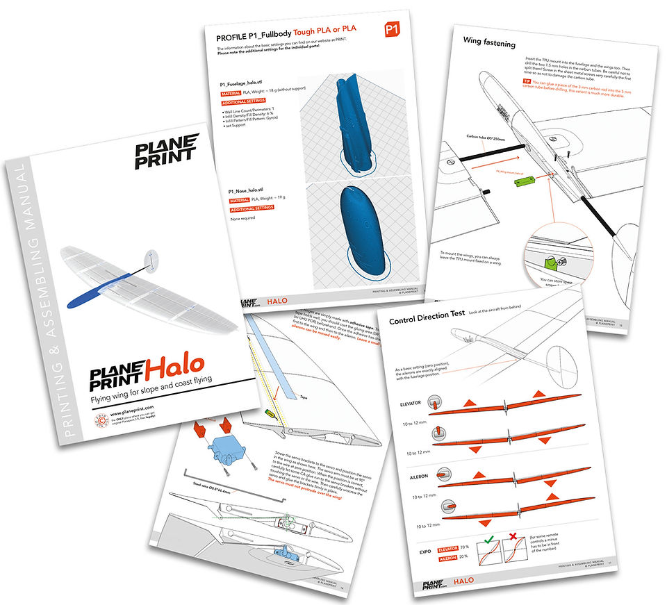Manual planeprint Halo preview