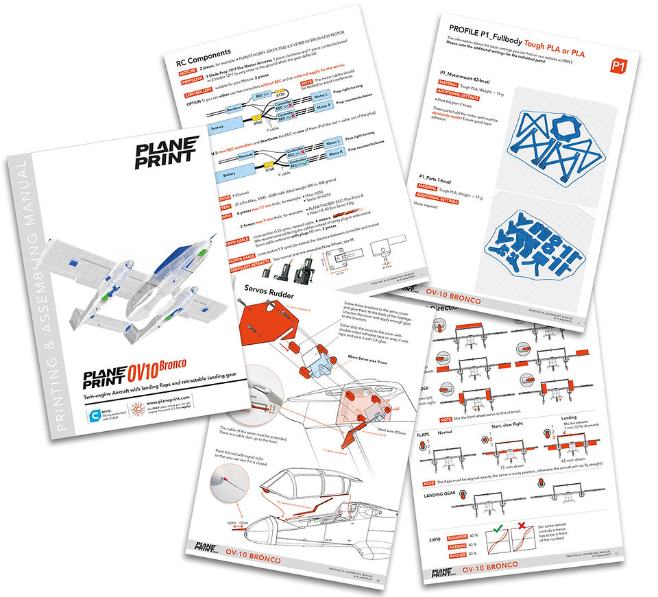 Planeprint OV10 Bronco manual sites