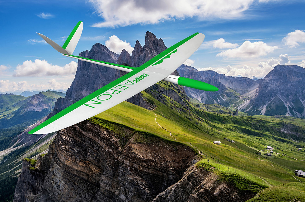 3d printable high-performance glider AERON by Planeprint