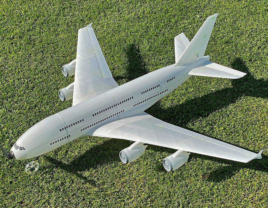 Fully 3d printed rc plane Funbus by Planeprint