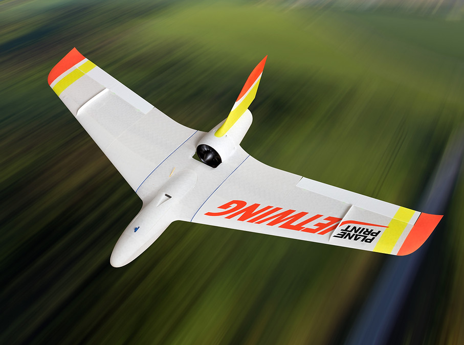 Planeprint Jetwing fully 3d printed jet