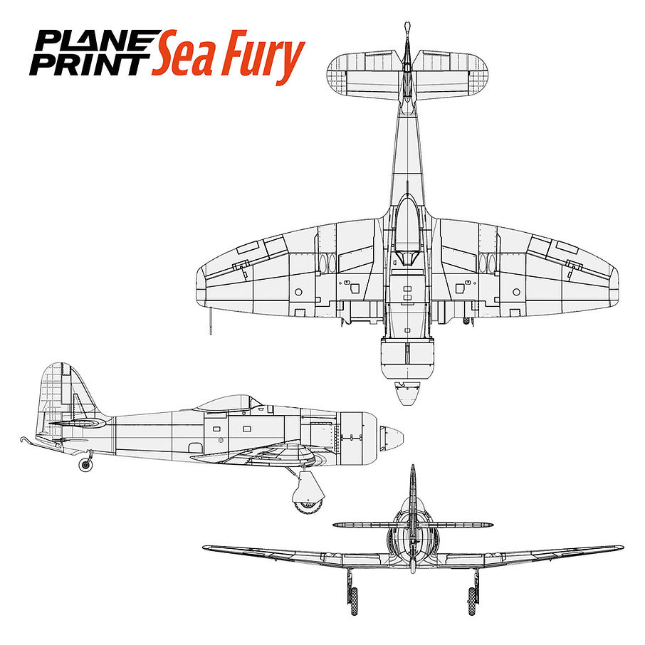 Sea Fury plan